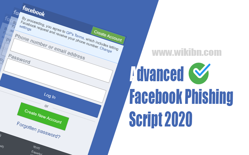Advance Facebook Phishing Script